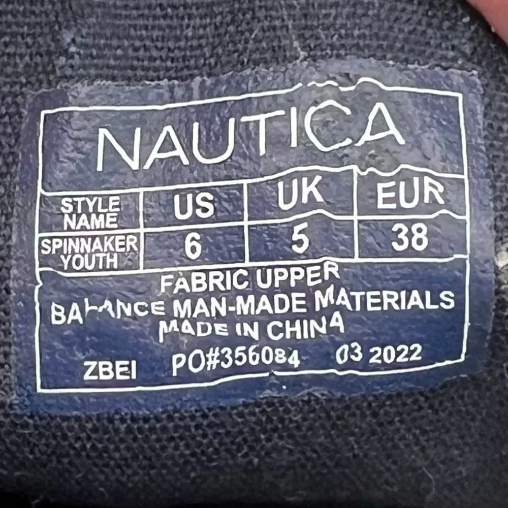 Nautica Spinnaker Youth Boat Shoe